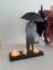 Romantik Sevgililer Temalı Dekoratif Metal Mumluk 5