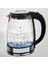 Cam Gövdeli 1.8l Elektrikli Su Isıtıcı Kettle 1500W Hızlı Kaynatma LED Işıklı 2