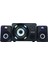 SP-214 Total 11W Rms 7 Farklı Renk Titreşimli LED 2+1 Multimedia Speaker 1