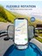 Bisiklet Telefon Montajı, [360°DÖNME Darbelere Dayanıklı] Bisiklet Telefon Tutacağı, Silikon Motosiklet Telefon Bağlantısı iPhone 16 ile Uyumlu, Daha Fazla 4,0 Inç Ila 6,7 Inç Cep Telefonu 5