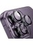 14 Pro Max/14 Pro Ile Uyumlu Cmcov Kamera Lens Koruyucu Kolay Tak Çıkar Ergonomik Ince Tasarım Kırılma ve Çizilme Önleyici Derin Mor 1