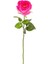 Yapay Çiçek Islak Dokulu Gül Fuşya 48 Cm. 3