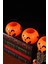 Bayramı Halloween Balkabağı Mini Şeker Kovası 6 Lı 1