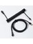 Sarmal Aviator USB To Type-C Mekanik Klavye Uyumlu Oyuncu Kablosu, 1.85M, Siyah 1
