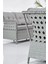 Rattan Alfa Bahçe Mobilyası 3+1+1+1+1+Camlı Masa 4