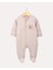 %100 Organik Pamuk Gots Sertifikalı Patikli Çıtçıtlı Orman Desenli Bebek & Yenidoğan Tulum – Taş | Hoogie Premium Babywear 7