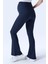 Imaj 367 Lacivert Renk Toparlayıcı ve Extra Esnek Etkili Yüksek Bel Ispanyol Paça Hamile Tayt 3