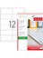 TW-2546 100X46 mm Lazer Etiket 100 Lü Paket 1