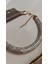 Göz Kamaştıran Gümüş Kristal Taşlı Tasma Kolye (Choker) - Ayarlanabilir 3