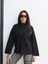 Dik Yaka Cepli Triko Hırka 4