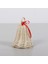 Mylamp Yılbaşı Dekoru Beyaz Kurdelalı Rattan Çan 10X7 cm 1