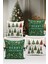 Yılbaşı Serisi Çift Tarafı Dijital Baskılı 4'lü Kırlent Kılıfı Seti (Christmas Noel Cushion Cover) 1