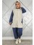 Kadın Fermuarlı Düğme Detaylı Tesettür Takım 3