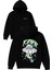 Ripndip Tasarım Baskılı Oversize Siyah Kapüşonlu Sweatshirt 1