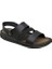 Anatomik Erkek Sandalet Siyah Renk 6