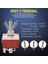 Pin Ters Polarite Geçiş Anahtarı 2 Adet 12V Anlık Salıncak Anahtarı (Yurt Dışından) 5