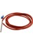 PT100 Rtd Sıcaklık Sensörü 6MMX80MM Sınıf B 2m Silikon Jel Kaplamalı (Yurt Dışından) 2