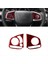 Honda Civic Için Direksiyon Simidi Düğme Anahtarı Kapağı Döşeme Dekor Çıkartması (Yurt Dışından) 3
