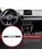 Mazda Cx3 Konsol Karbon Fiber Sıvı Kristal Ekran Döşeme Şeridi (Yurt Dışından) 3