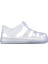 Star Glitter Unisex Çocuk Beyaz Sandalet 6