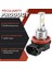 H11 H8 H16 80W 4000LM 3000K Sarı Tech LED Sis Farı Ampul Kiti (Yurt Dışından) 4