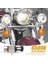 H4 Motosiklet 3030 LED Hi-Lo Far Ampulü (Yurt Dışından) 5