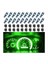 20 Adet T5 LED Araç Gösterge Paneli Gösterge Işığı, 3030-3SMD-YEŞIL (Yurt Dışından) 2