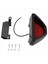 F1 12 LED Arka Stop Fren Lambası Strobe Kırmızı Lens Gündüz Farı Sis Lambası (Yurt Dışından) 4