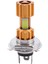 Motosiklet LED Far Ampulü 3 Cob Yüksek/düşük Süper Parlak Lamba Işığı (Yurt Dışından) 4