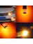 2x Amber/sarı 1156 BA15S 2835 15W Araç LED Sinyal Lambası Ampulleri (Yurt Dışından) 3