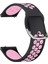 Gtr 47MM Sport Band Için Kordon Siyah Pembe 1