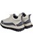 Hakiki Deri Erkek Spor Ayakkabı Sneaker GJ-25K517 Beyaz 5