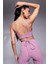 Zenvy Strappy Wrap Light-Support Padded Sports Bra Kadın Sarma Askılı Spor Bra Lila 2