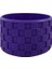 Geedyn 3D Doku Silikon Damalı Tumbler Boot 3040OZ Şişe Kupası Kollu Accessoriescolor: Dark Purple (Yurt Dışından) 1