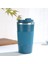 380ML 510ML Paslanmaz Çelik Kahve Fincanı Termos Kupa Garrafa Termik Caneca Termica Cafe Copo Slip Olmayan Seyahat Araç Yalıtım Yolu Şişe Kapasitesi: 380ML/RENK: Mavi (Yurt Dışından) 1