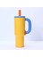 40 Oz Buzlu Kahve Tumbler Büyük Kapasiteli Araç Termos Kupası Saman Saplı Paslanmaz Çelik Flask Dış Mekan Su Şişesi 1200ML Kapasite: 40 Oz/renk: Turuncu (Yurt Dışından) 1