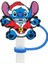 Disney Stitch Karikatür Silikon Saman Saman Şişesi Için Saman Şişesi Içme Toz Kapağı Saman Tip Kapak Kupa Aksesuarları 10MMCOLOR: 1pcs-17 (Yurt Dışından) 1