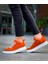 KB-X204 Kuback Turuncu Keten Beyaz Yüksek Taban Günlük Erkek Spor Ayakkabı 3