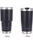 30OZ 20OZ Tumbler Seyahat Kurı Samanlı Kapaklı Bira Kupası Paslanmaz Çelik Vakum Insülat Termal Su Şişesi Araba Kahve Kapasitesi: Sadece 900ML (30OZ) (Renk: Renk: Siyah (Yurt Dışından) 1