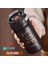 600ML/21 Oz Termal Kahve Kupası Siparişi Çift Duvarlı Yalıtılmış Süblimasyon Yatma Yok Geçirmez Su Termos Taşınabilir Kahve Cupcapacity: 600ML/RENK: Siyah (Yurt Dışından) 1