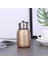 1pc 300ML Moda Mini Kahve Vakum Şişeler Güzel Paslanmaz Çelik Termos Taşınabilir Seyahat Su Şişesi Kapak Kurı Kapasite: 201-300ML/RENK: Altın (Yurt Dışından) 1