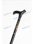 Asansörlü Ayarlanabilir Metal Baston (Siyah) 9