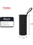 Taşınabilir Su Şişesi Yalıtımlı Neopren Tutucu Torba Torbası 750ML/1000ML/1500ML Seyahat Termos Kupası Ayarlanabilir Kayış Rengi: SIYAH-750ML (Yurt Dışından) 1