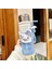 Xw Sanrio Termos Şişe Saman Kupası 600ML Sevimli Kuromi Hello Kitty Kızlar Yetişkin Kupası Paslanmaz Çelik Kawaii Termal Su Şişesi Kapasite: 600ML/RENK: GK02 (Yurt Dışından) 1