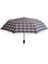 Siyah Beyaz Gri Ekoseli Tam Otomatik 8 Telli Kısa Şemsiye 1