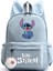 Lilo Stitch Kız Boy Öğrenci Genç Rucksack Kadın Günlük Okul Çantaları Için Sevimli Sırt Çantası Seyahat Tavşan Kulakları Mochila Renk: 005 (Yurt Dışından) 1
