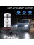 Adet 6000K Süper Beyaz H10 9045 9145 9140 100W 1200LM LED Sis Lambası (Yurt Dışından) 5