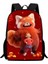 Mochila Okul Sırt Çantası, Karikatür Kızlar Için Kırmızı Çocuk Okul Çantaları Dönüyor Erkek, Dalı Hafif Kid Sırt Çantası Anaokulu Için: COLOR001 (Yurt Dışından) 1