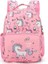 Kız Çocuklar Için Unicorn Schoolbag Mochila Çift Omuz Okul Çantaları Karikatür Sırt Çantası Su Geçirmez Moda Backpackscolor: F-Pink (Yurt Dışından) 1