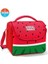 Kırmızı Yeşil Karpuz Desenli Thermo Beslenme Çantası 12789 6